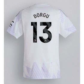 Pánské fotbalový oblečení Manchester United Patrick Dorgu #13 Venkovní košile 2025-26 Krátkým Rukávem